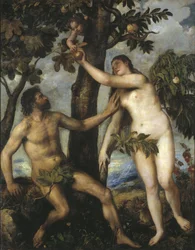 Adam og Eva, ca. 1550