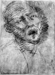 Hode av en maurer, ca. 1525, 1937