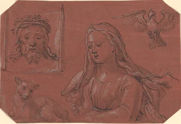 Studier av Sudarium og Saint Agnes