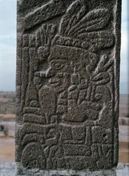 Relieff av tempelet til Tlahuizcalpantecuhtli