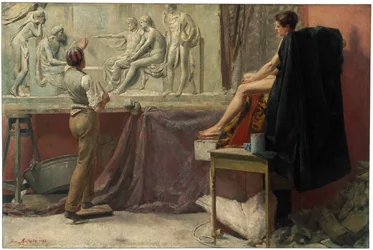 Skulptørstudioet, 1885