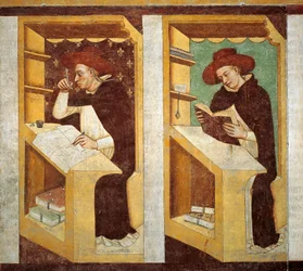 Dominikanske munker, detalj fra Cycle of Forty Illustrious Members of the Dominican Order