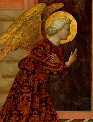 Erkeengelen Gabriel, ca. 1430 (tempera på poppelpanel)