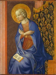 The Virgin Announced, ca. 1430 (tempera på panel)