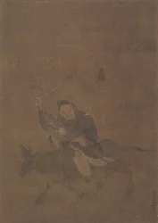 Daoist ridende horndyr.