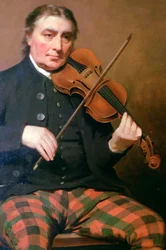 Portrait of Niel Gow, Blair Castle, Blair Atholl, Perthshire, Scotland.    1152882   no       norwegian Successfully Translated  Original: Miss La Touche, c1750-c1802 Translat: Miss La Touche, c1750-c1802 1181837 no norwegian Successfully Translated Origin