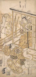Tea C and r Sawamura Sojuro Doctor Som Sasakis Saburo, ikke sant? 1741. , mygg. 1741.