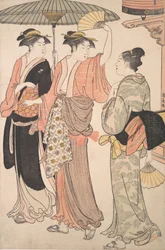 Den femte måneden, fra serien Twelve Months in the Southern Pleasure District Minami j..., 1784.
