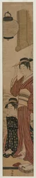 To geisha på en balkong, 1782.