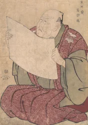 Miyako Dennai III, scenesjefen for Metropolitan Theatre Miyako-za, 1794., 1794.