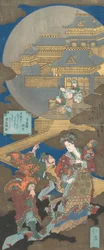 Scene i Gekkyuden - Dream of the Moon Palace, 1831.