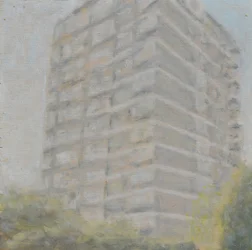 Et sted å bo 36, 2012 (olje på kryssfiner)