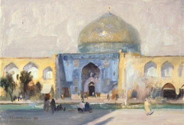 Ettermiddag, Damemoskeen, Isfahan