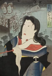 Minneportrett av Onoe Kikugorō IV