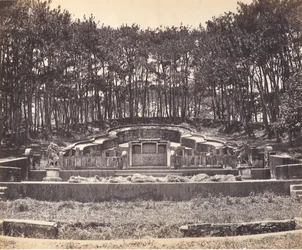 Mandaringrav ved Foochow, ca. 1869.