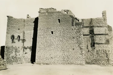 St. Simeons kloster, Aswan, Egypt, fotografert av Ugo Monneret de Villard