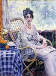 På verandaen