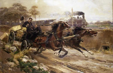 Løpende hester