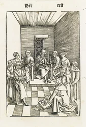 Jødisk ed fra Laienspiegel, Augsburg, 1509