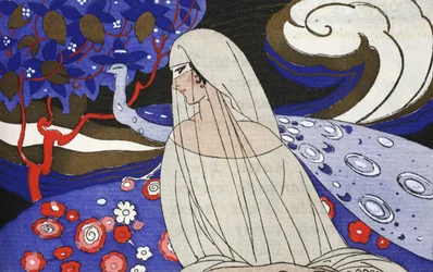 Song of Denderan (pochoir-trykk)