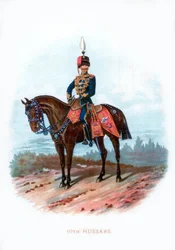 10. husarer, 1889