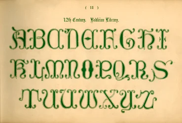 1100-tallet. Bodleian Library, 1862