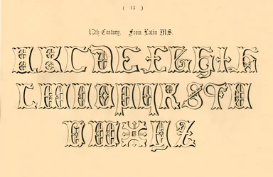 13. århundre. Fra Latin MS., 1862