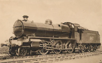 2.6.0. Blandet trafikkmotor nr. A.847, tidlig på 1900-tallet.