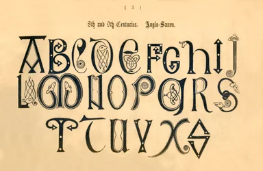 8. og 9. århundre. angelsaksisk, 1862