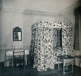 Et soverom fra huset til major Nicholas Sewall, ved Secretary, 1930