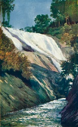 Kaskaden til Tijuca, Rio, 1914