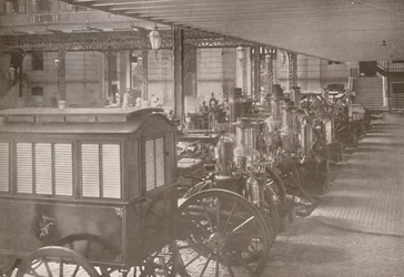Et hjørne av Rio Fire Brigades hovedkvarter, 1914