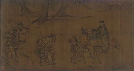En gruppe reisende arbeidere, 1368-1644.
