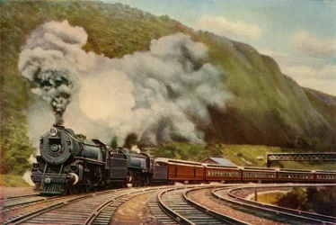 En New York-Chicago Express, 1930.