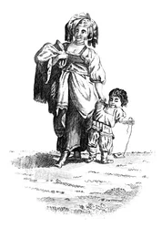 En russisk kvinne, 1800-tallet