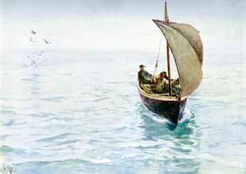 En skisse, 1900