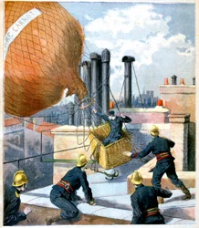 En ballong på et tak, 1894