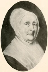 Et portrett av fru Pennington, som viser kjolen til en kvekerdame, 1780, 1937.