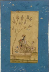 En prinsesse og et barn, 1700-tallet.