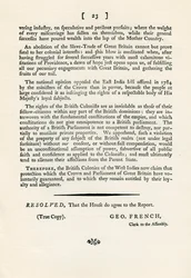 En remonstrasjon av emnet slavehandel, 1789 1965