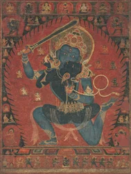 Acala med konsort Vishvavajri, 1525-50.