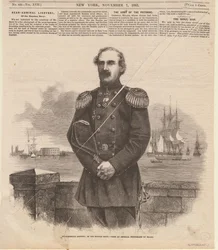 Admiral Stepan Stepanovich Lesovsky 1816-1866 i New York, 1863.