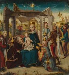 Tilbedelse av magi, ca. 1470-90.