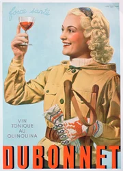 Annonse for Dubonnet tonic vin, 1938
