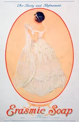 Annonse for Erasmus såpe, 1920