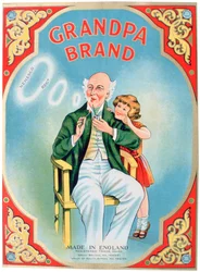 Annonse for Grandpa Brand pipetobakk