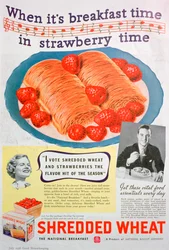 Annonse for strimlet hvete, 1936