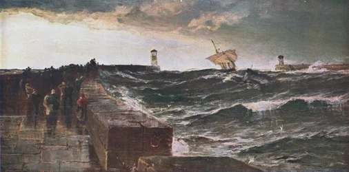 Etter tre dagers kuling, 1885, c1902.