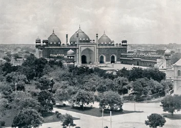 Agra. The Jumma Musjid, c1910.