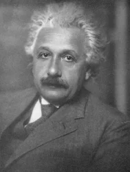 Albert Einstein , tysk-sveitsisk-amerikansk matematiker og fysiker